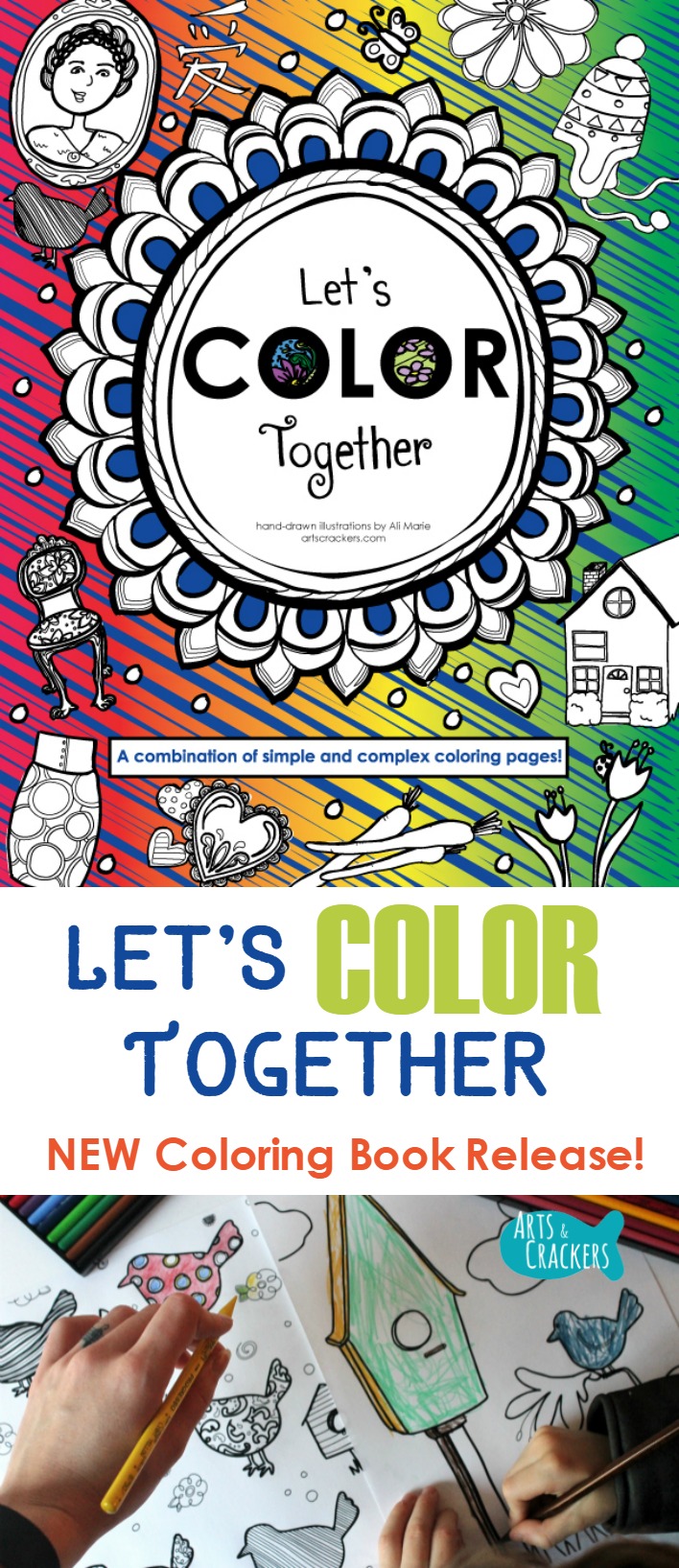 "Let's Color Together" New Coloring Book Release Update