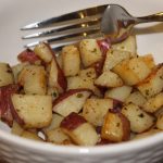 roasted parsley potatoes          