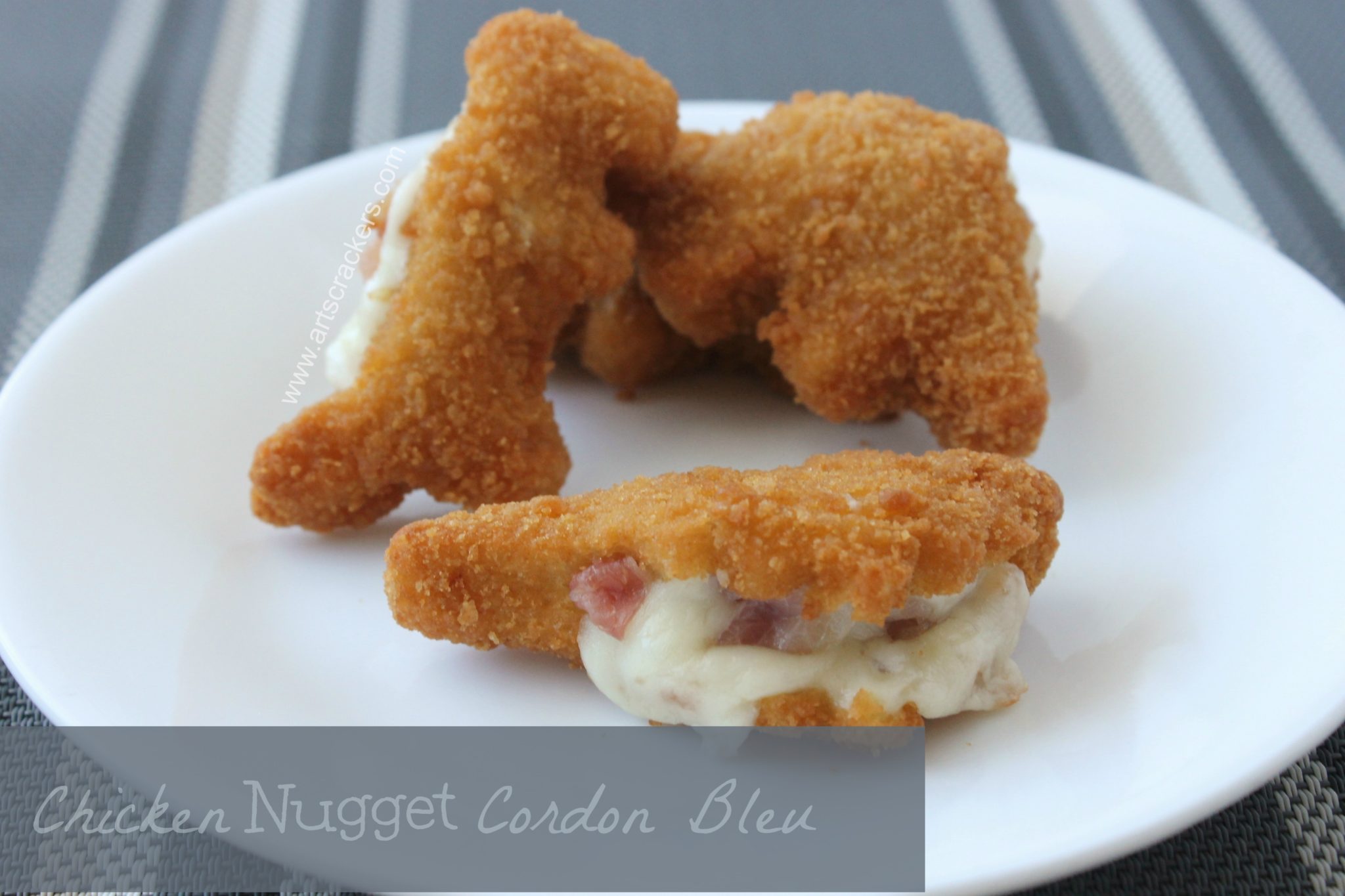 Chicken Cordon Bleu with Chicken Nuggets