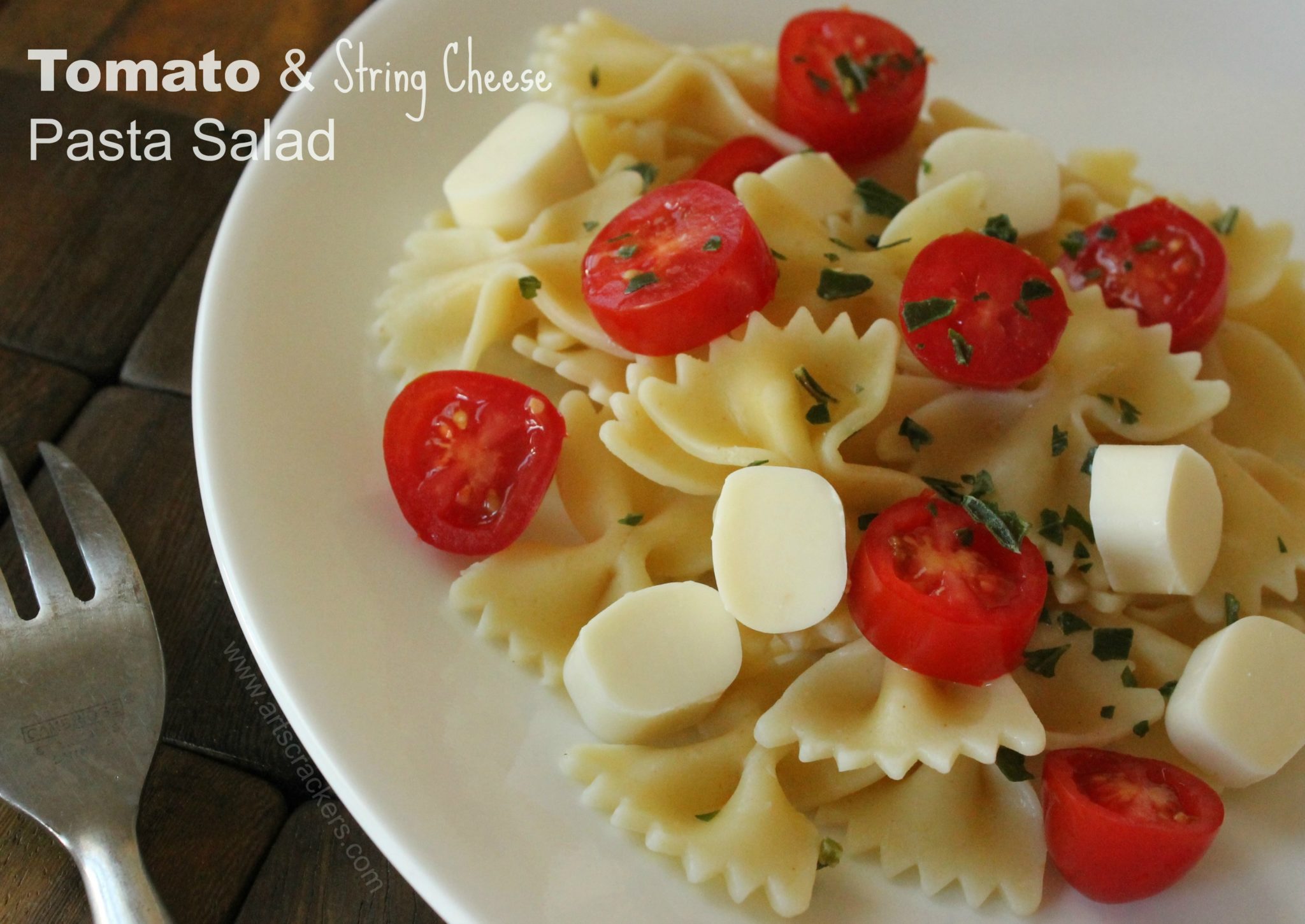 Mozzarella Cheese Basil Tomato Noodle Dinner