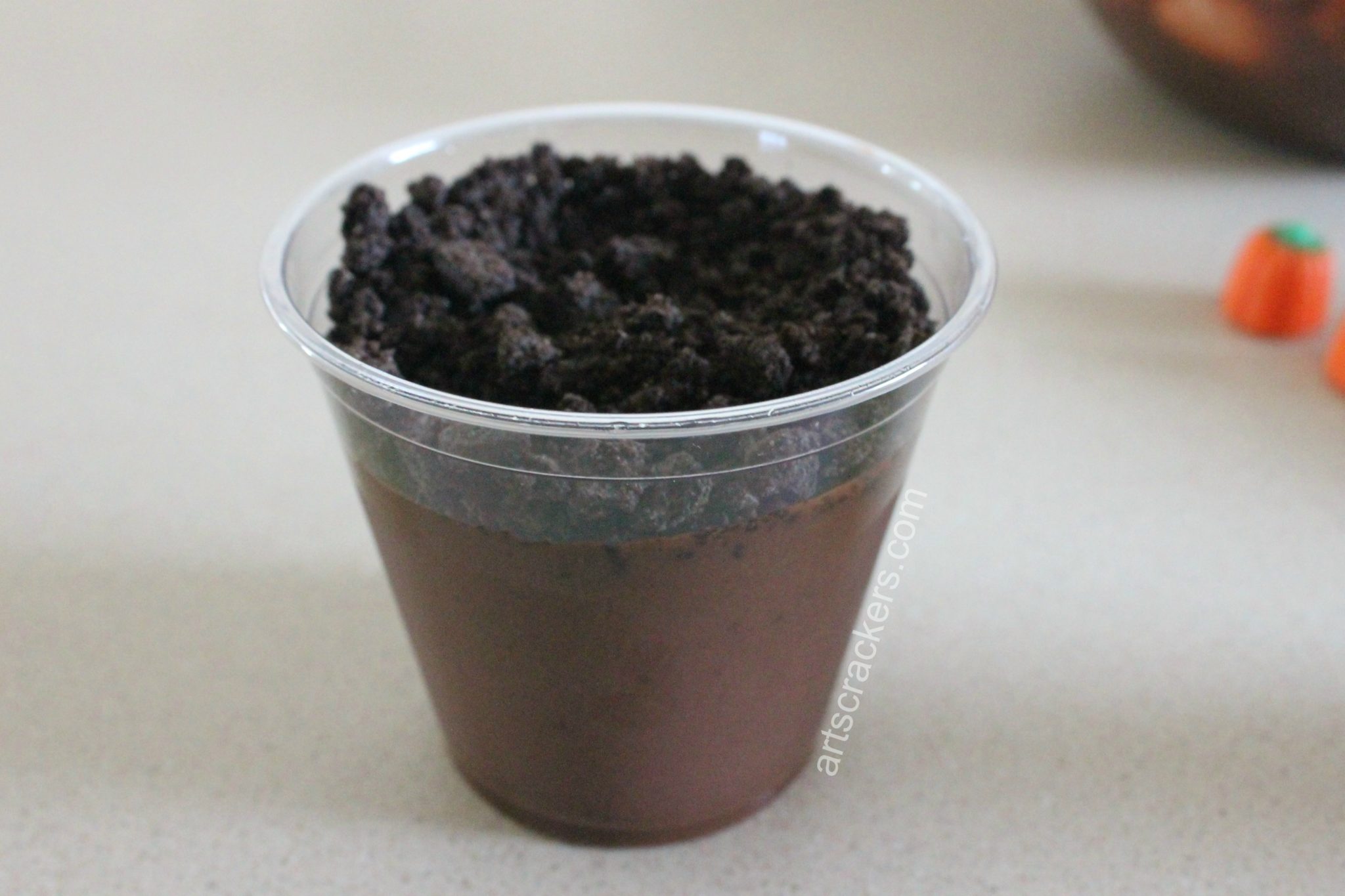 Pudding Cup with Oreo