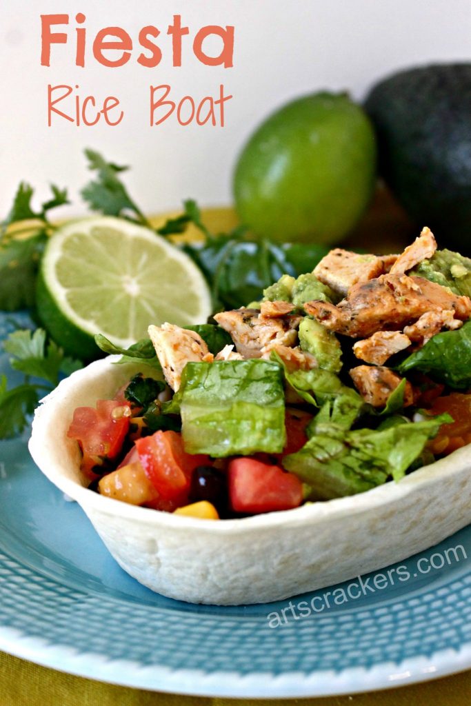 Fiesta Rice Boat with Old El Paso and Avocados from Mexico. Click the picture for the recipe.