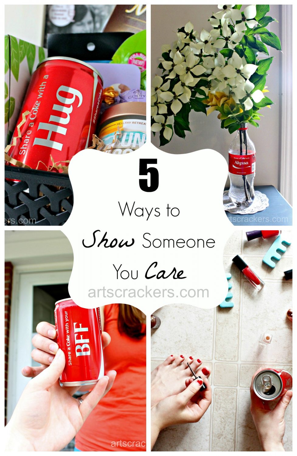 Coca-Cola 5 Ways to Show Someone You Care. Click the picture to read more.