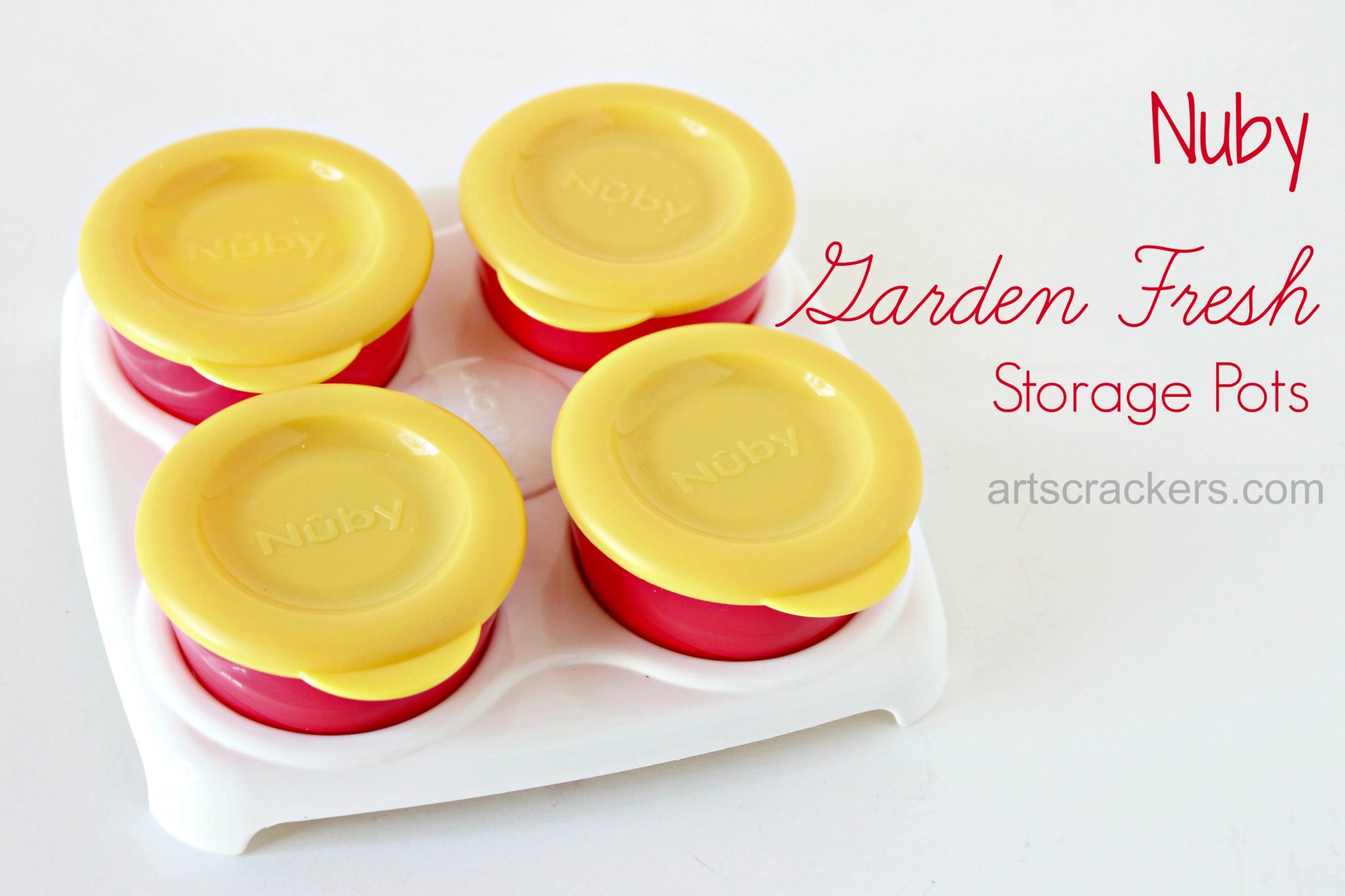 Nuby Garden Fresh Storage Pots. Click the picture to read the review.