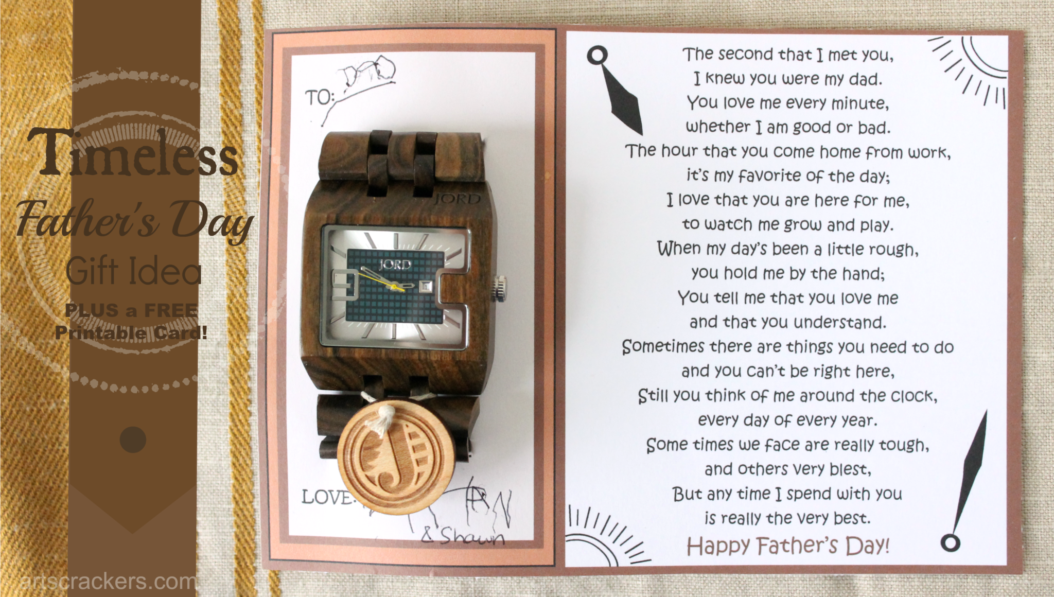 JORD Timeless Father's Day Gift Idea