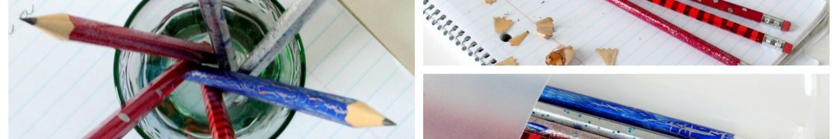Easy Pencil Makeover for Back to School