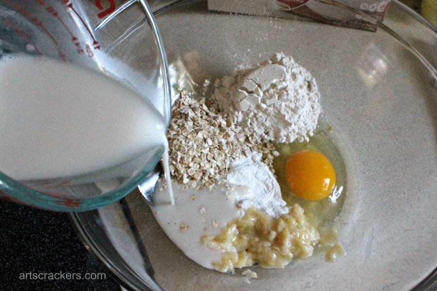 Easy Quaker Instant Oatmeal Pancakes Step 3