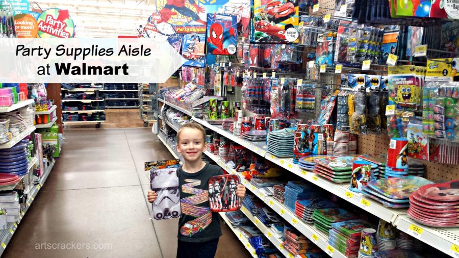 star wars party supplies walmart