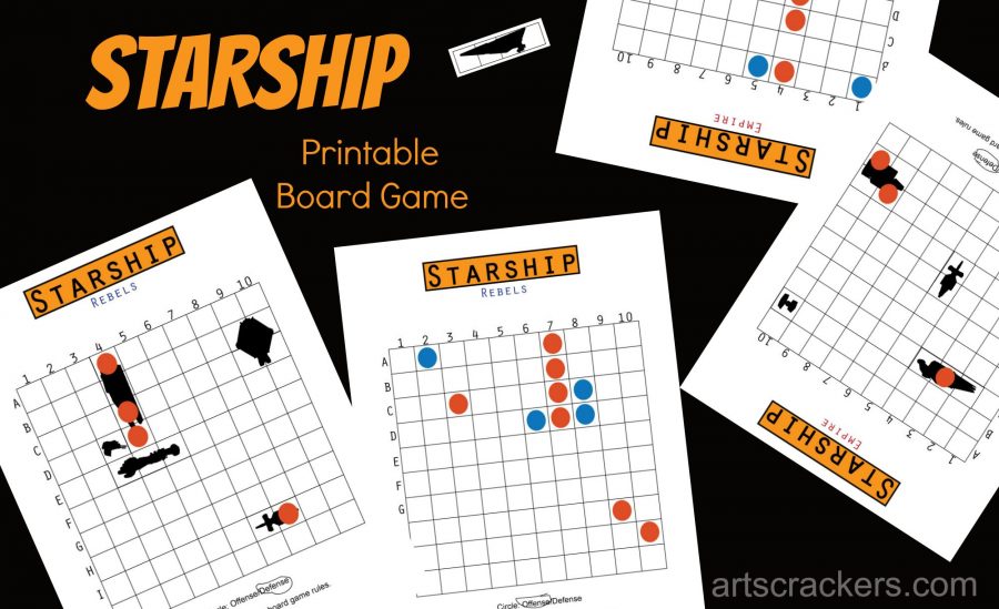 Starship Board Game Printable