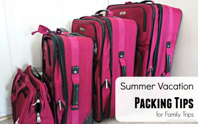 Summer Vacation Packing Tips