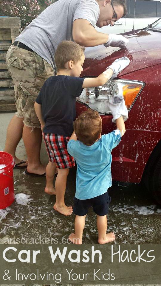 How to Create a DIY Car Wash (And Put The Kids To Work) - The Simple Scrub