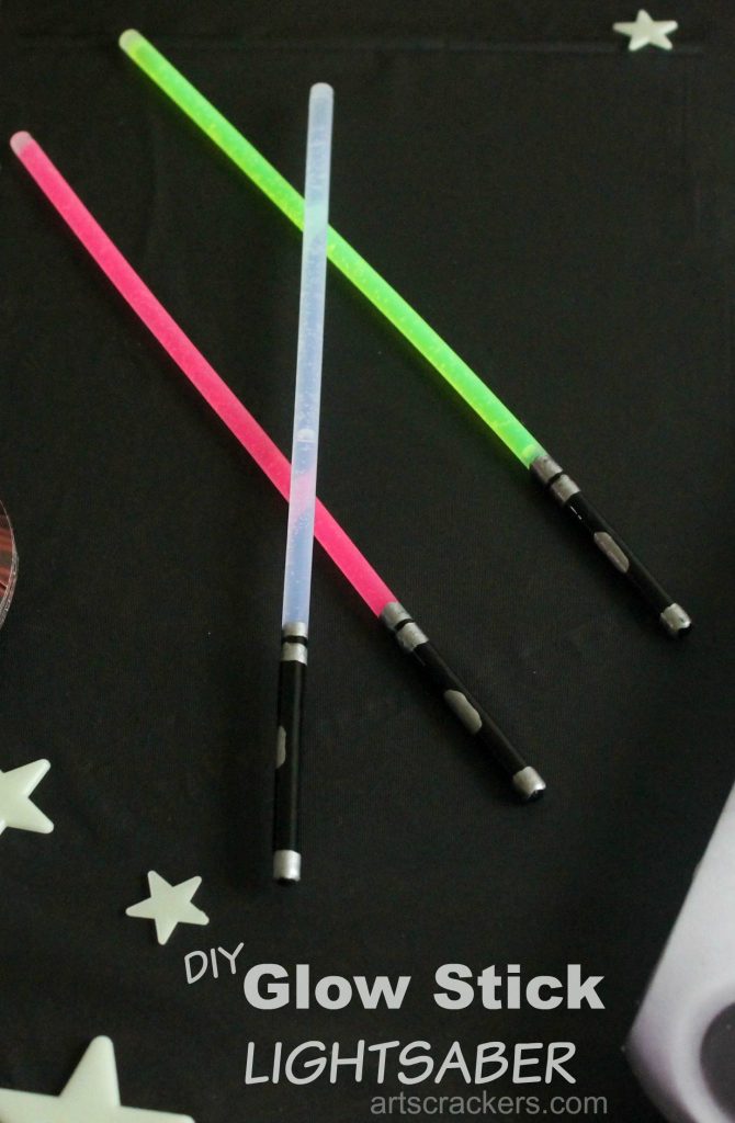 Glow Stick Lightsaber Craft
