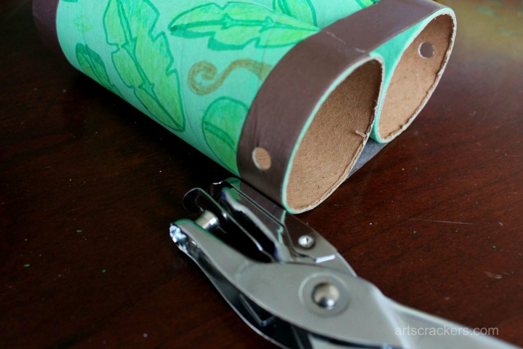 Safari Binoculars Craft Step 5