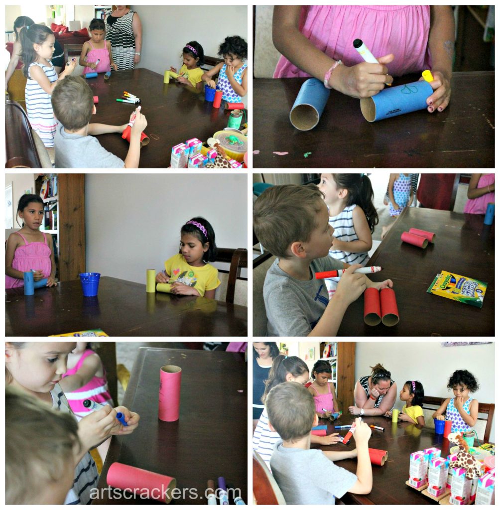 Safari Party Playdate Craft Time