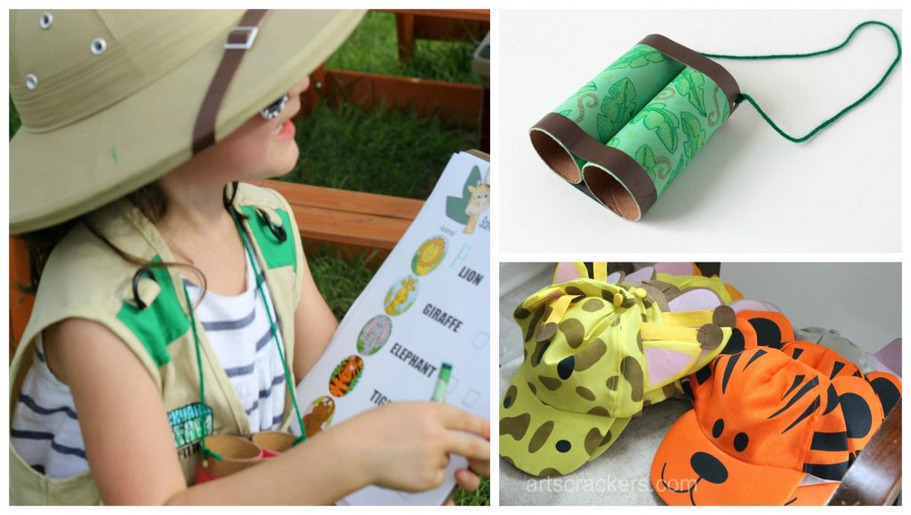 printable safari tour guide costume