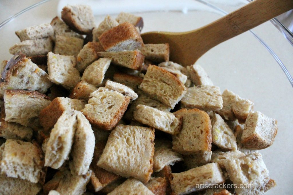 Vegan Chicken Nugget and Apple Stuffing Step 4