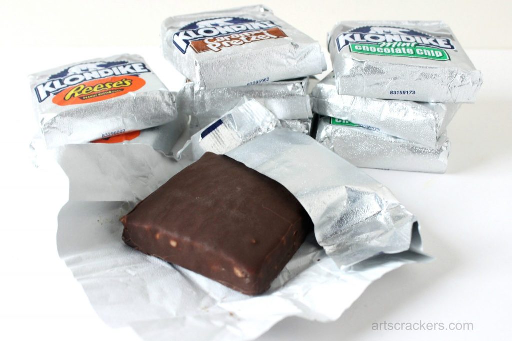 Klondike Ice Cream Bars Unwrapped