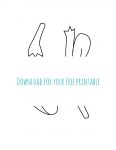 FREE Printable Frog Legs Template - Arts and Crackers