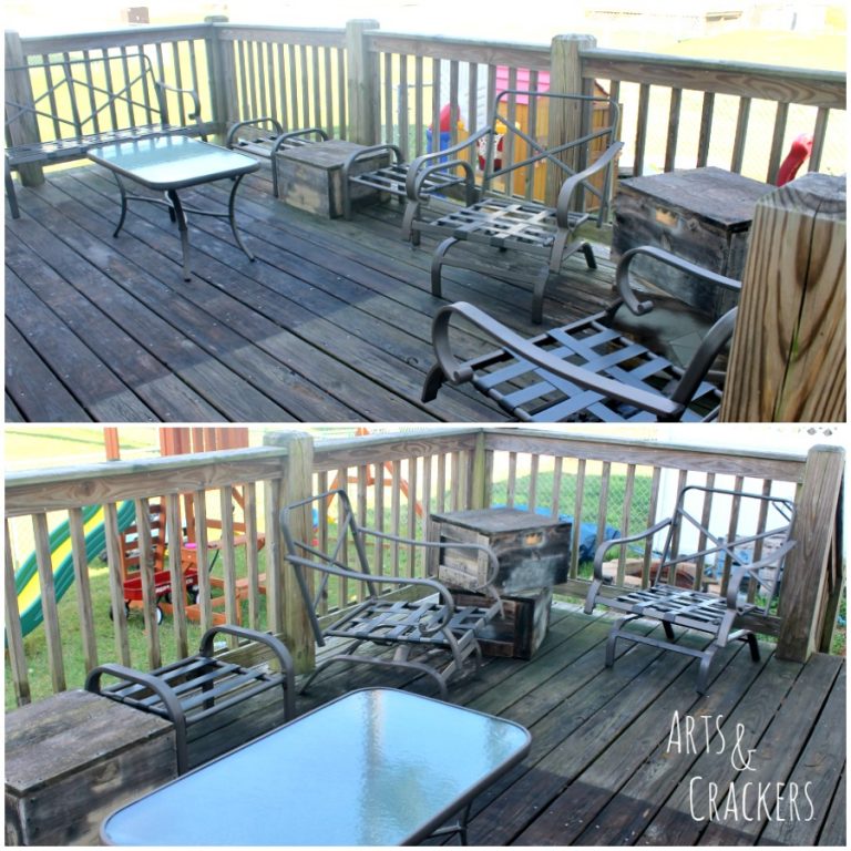 One Day Patio Makeover Tutorial