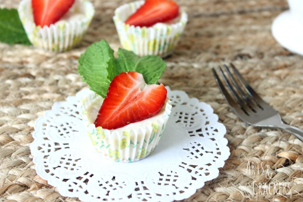 Frozen Strawberry Cheesecake Bites Cover