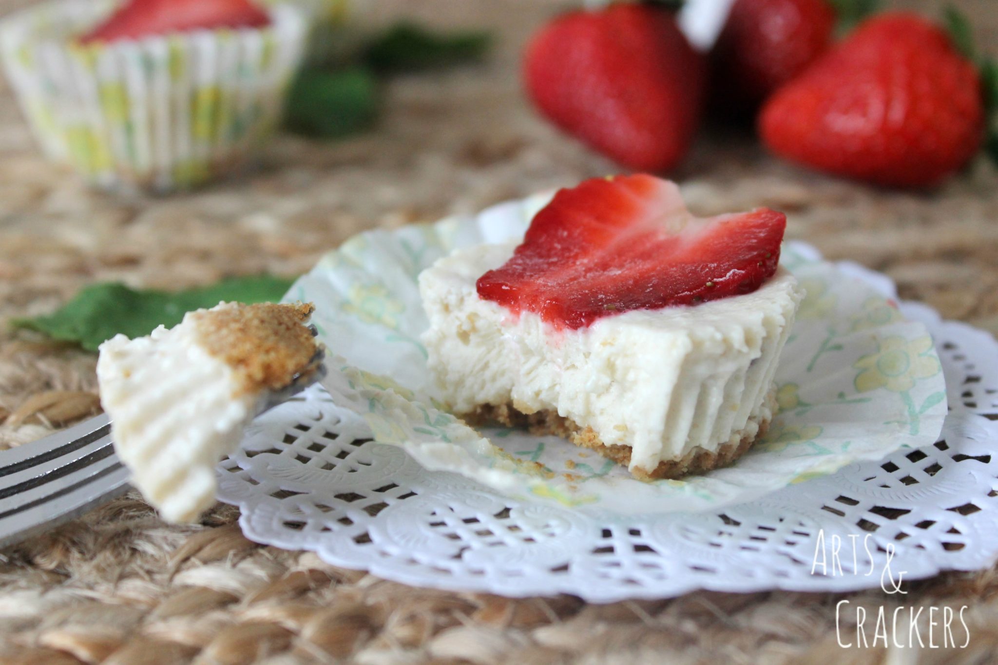 Strawberry Cheesecake Bites Recipe