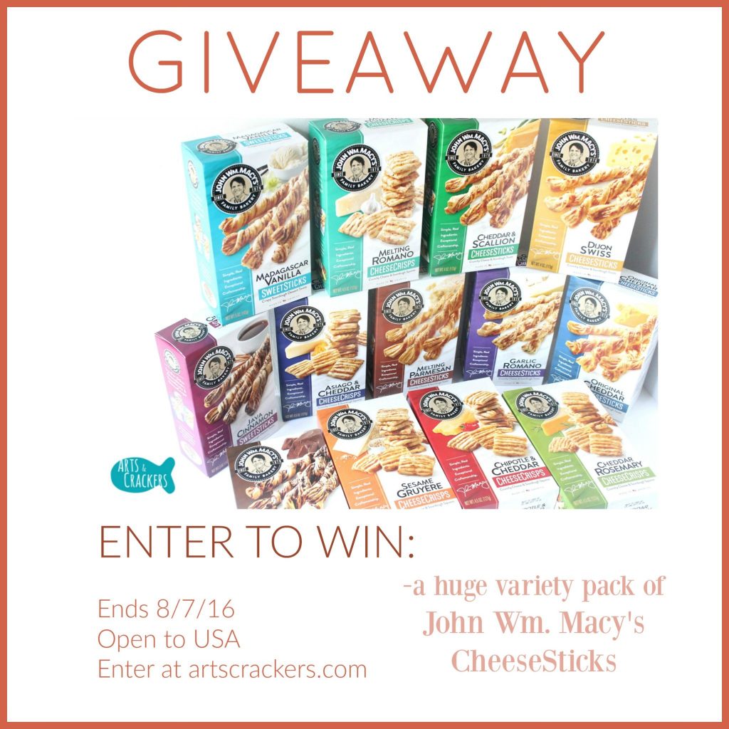 CheeseSticks Giveaway