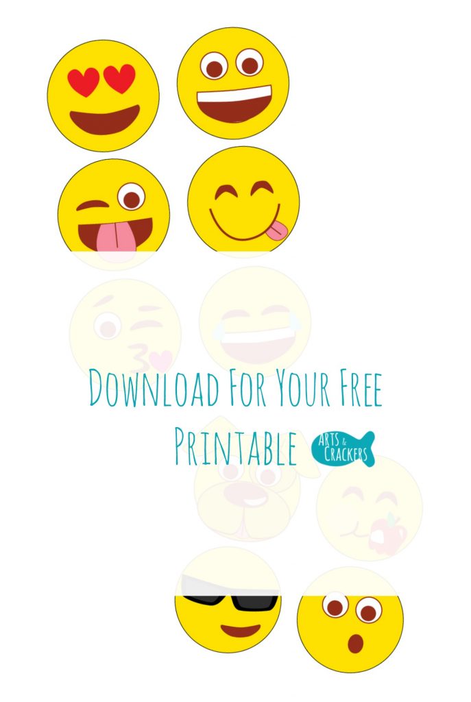 Emoji Fruit Cup Printable