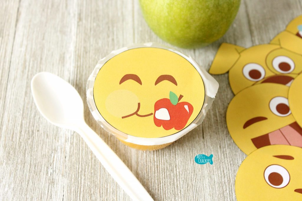 Emoji Fruit Cups Close