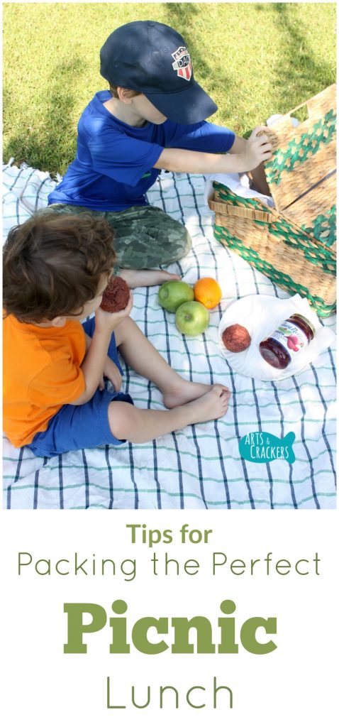 Tips for packing the perfect picnic lunch--find out what to pack and how to make the most of your picnic. Summertime | Fall | Lunch | Picnic | Canned Beets | Outdoors | Family Meals