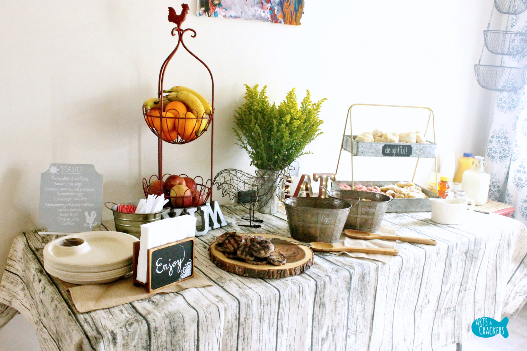 How to Throw a Tropical No Cook Brunch - Faith and Farmhouse