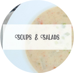 Arts & Crackers Category Soups and Salads