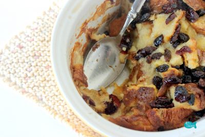 Sweet and Fruity Bread Pudding Cover
