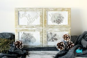 Frosted Frames Winter Home Decor Cover
