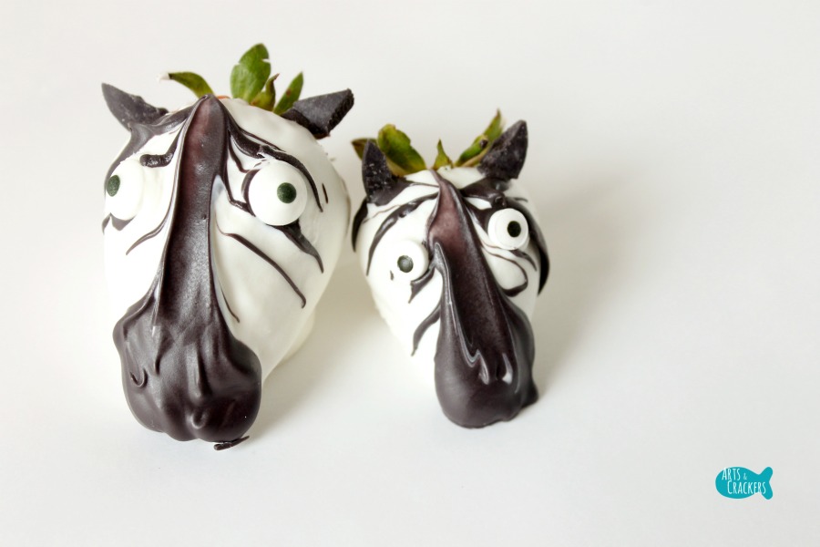 Zebra Chocolate Covered Strawberries Cover