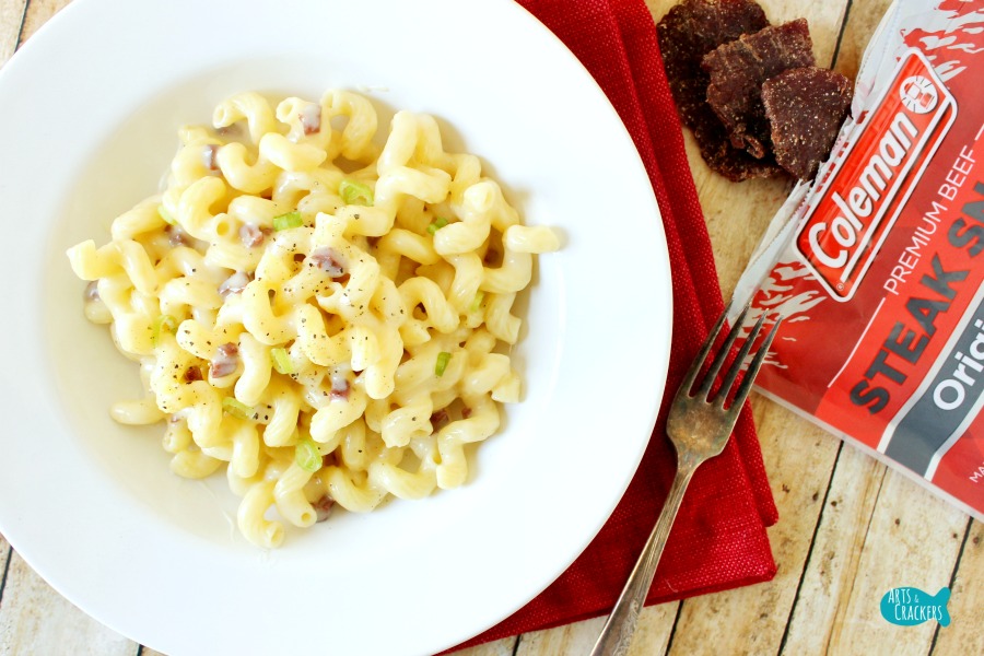Steak and Beer Cheese Macaroni and Cheese Cover