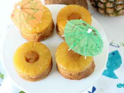 Pina Colada Pineapple Upside Down Torte Cake Gluten Free Sugar Free Cover