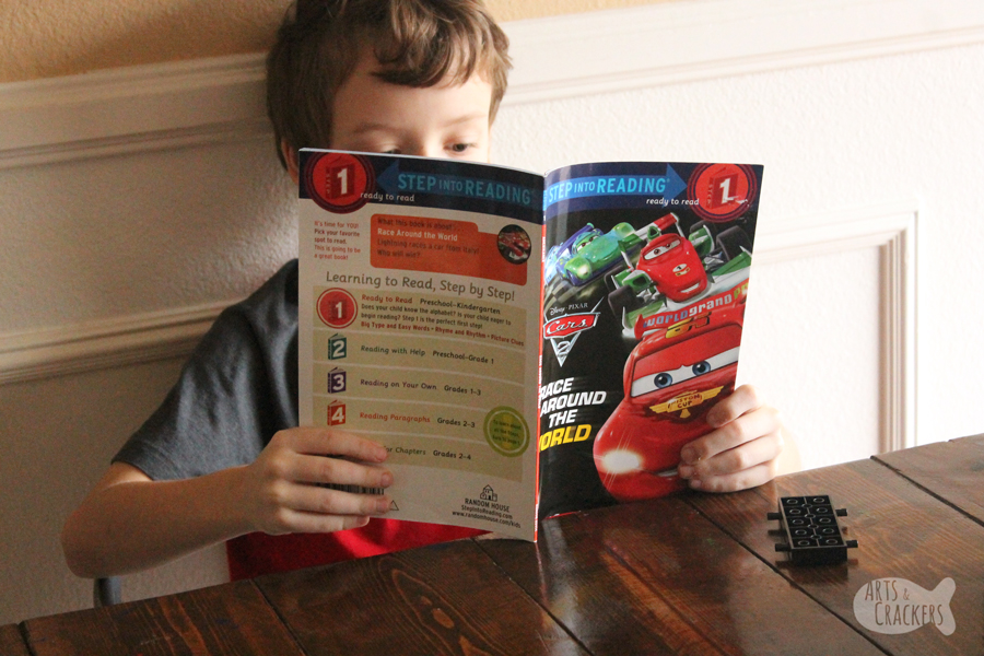 Kids will love this educational Cars-themed activity table that is easy to set up for hours of fun learning | Disney Cars | Cars 3 | Kids Activities | Learning Activities | Car Activities | Rainy Day Activities | #kidsactivities #teachers #rainyday #earlychildeducation #homeschoolresources #activitytable #boardgames #cars3 #disney #k5 #2ndgrade #childhood101