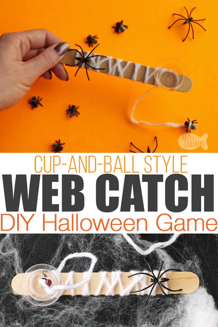 Pin The Spider On The Web Halloween Party Game – Fun Activity For Kids & Family