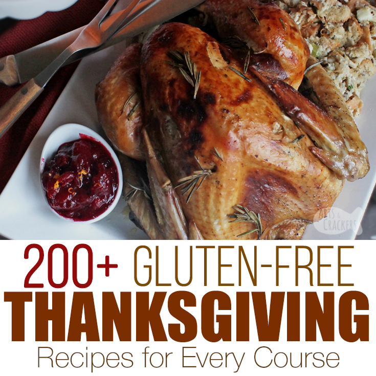 Thanksgiving doesn't have to be boring because of gluten intolerance or celiac disease. Find exactly the right {delicious} recipes for your family with this big list of gluten free Thanksgiving recipes for every course! Gluten-free meals | Gluten free menu | no wheat thanksgiving | gluten free Thanksgiving sides | gluten free rolls | gluten free Thanksgiving desserts | gluten free gravy | Thanksgiving dinner #recipes #glutenfree #thanksgiving