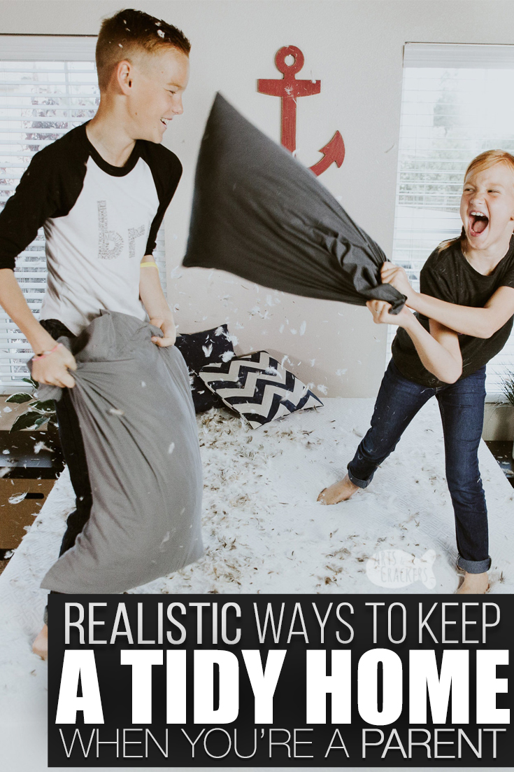 8 Realistic Tips to Keep a Clean House with Kids + Pets