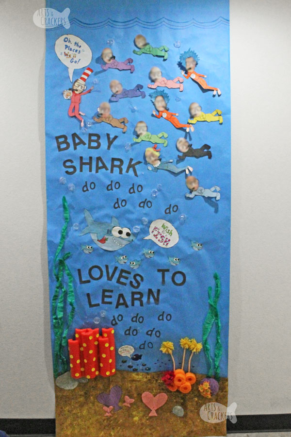 Baby Shark Dr Seuss Classroom Decorations For Your Door