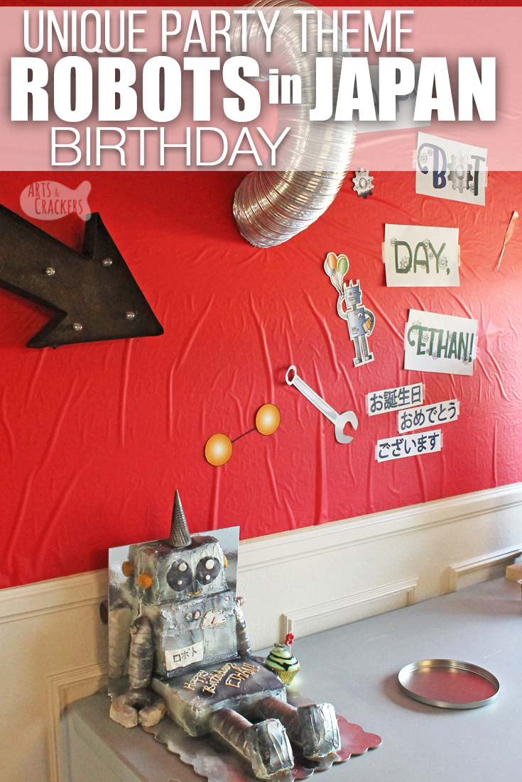 Try this unique party theme – "Robots in Japan" for your one-of-a-kind birthday kid! You'll love these party ideas and birthday gift ideas | Robot Party | Robot Birthday | STEM Party | STEM Birthday Party | Unique Party Ideas | Japan Themed Party | Japan Party | Japanese Theme Party | Japanese Robots | Cool Birthday Parties | Birthday Party for Boys | Educational Birthday Party | Robot Party Theme | Party Ideas for Kids #birthdayparty #partyplanner #robots