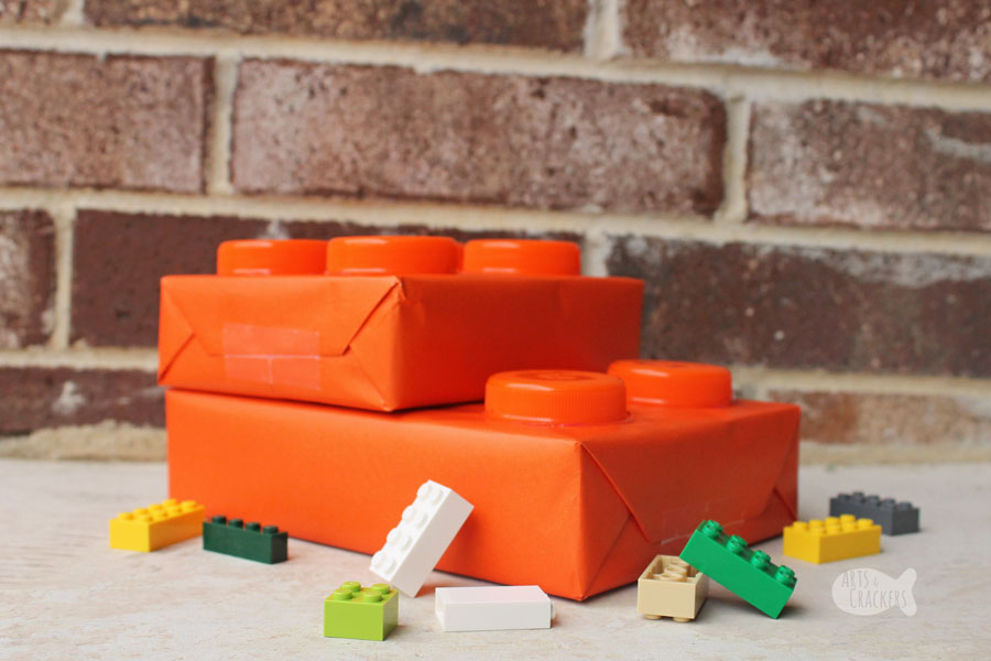 Lego brick wrapping discount paper