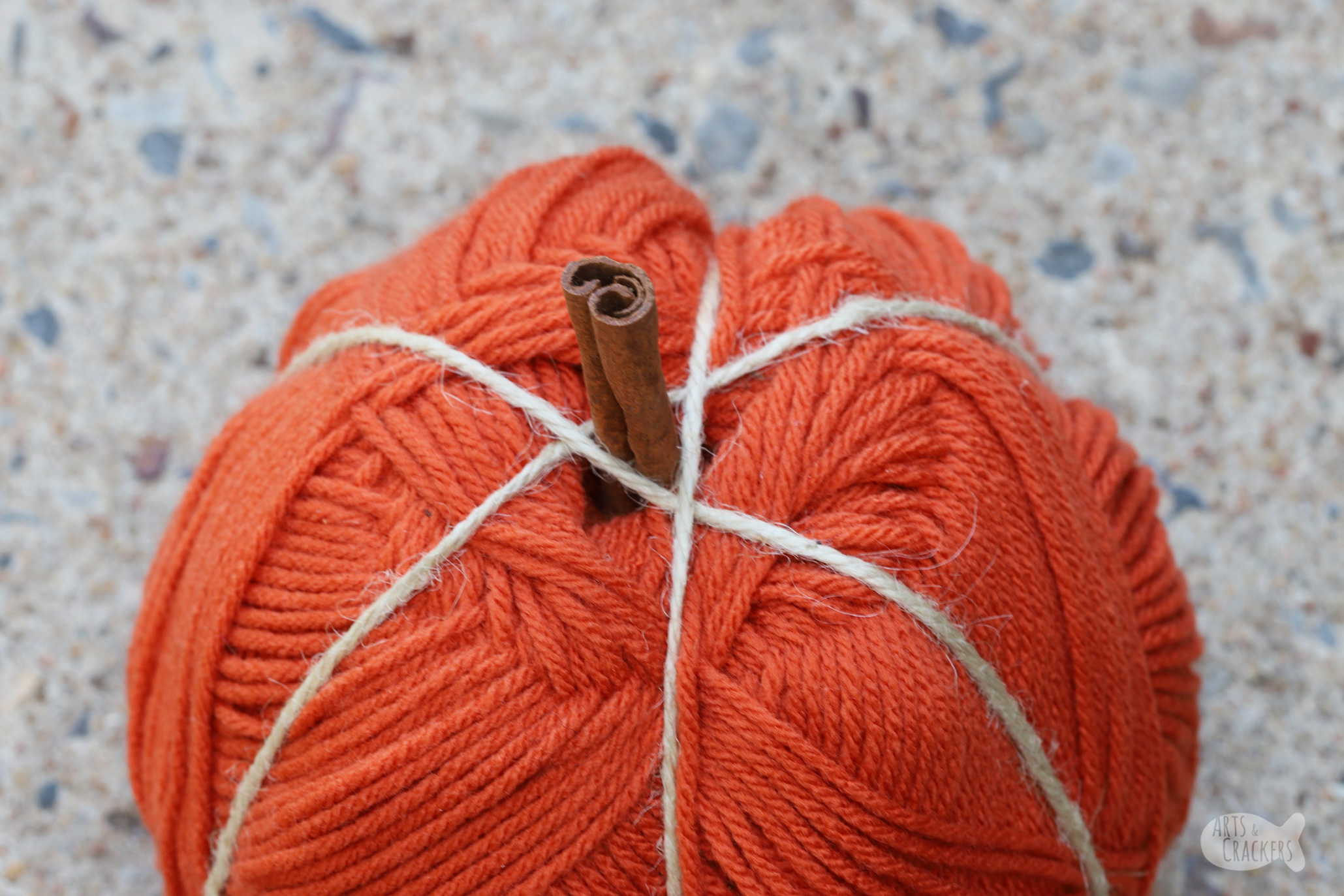 How to Make Adorable Yarn Pumpkins - An Organized Season